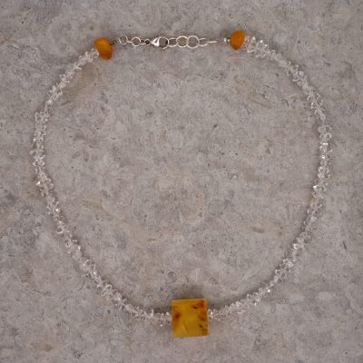 Herkimerkjede m/rav | Ingun Ihler Wagner