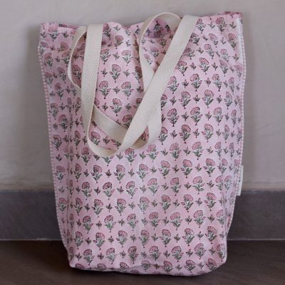 Totebag - Ditsy Floral, Blush