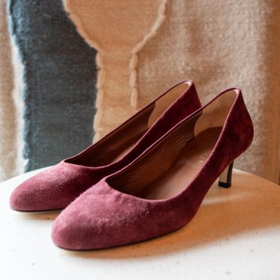 Enzo Poli - røde pumps | Second-hand