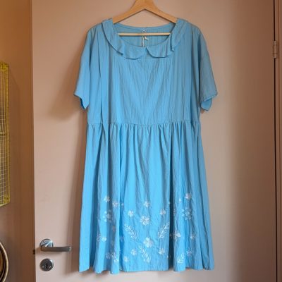 Blå 50-tallskjole | Vintage